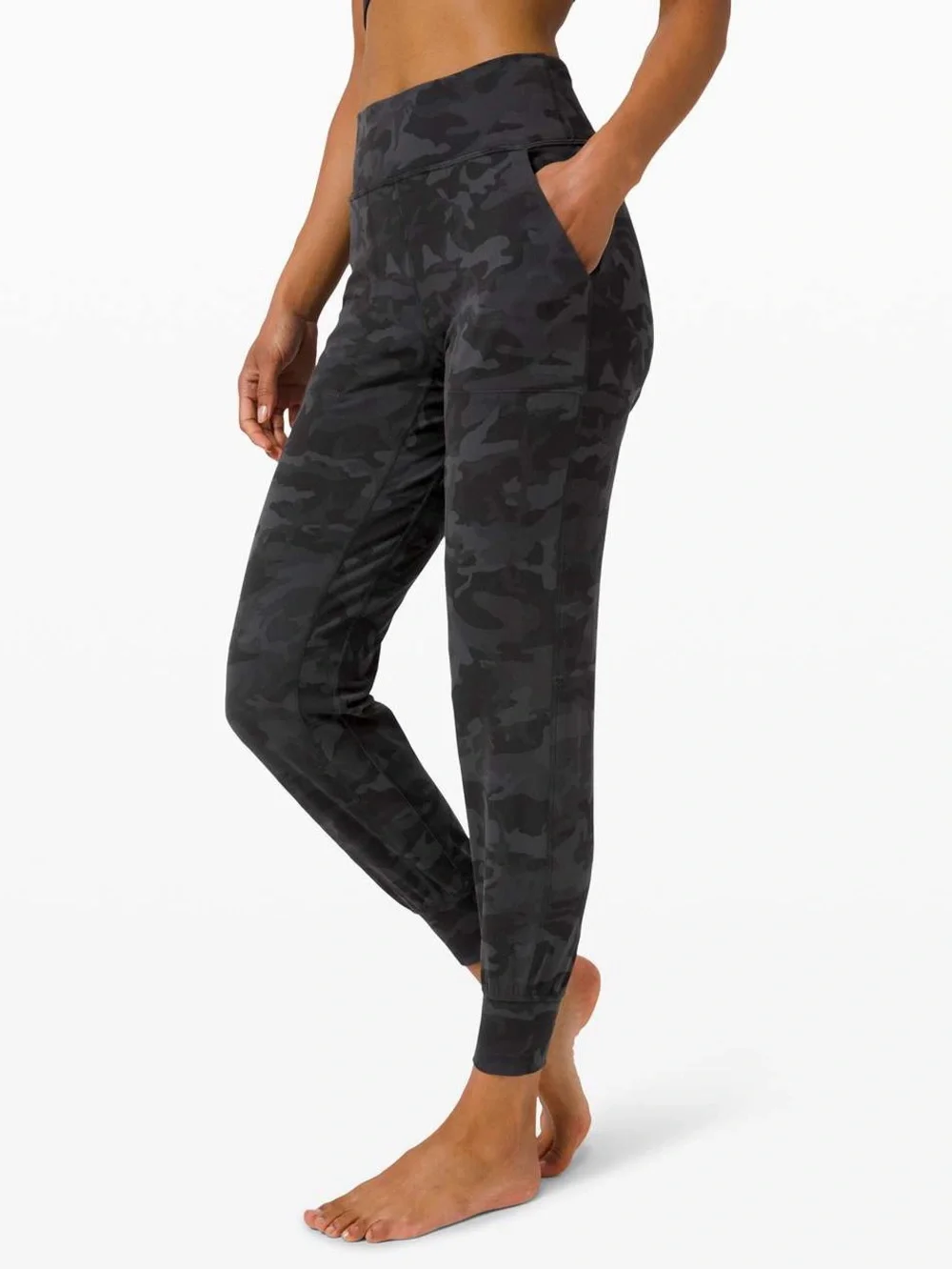 Lululemon Align High-Rise Joggers black camo size 4